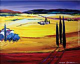 Maya Green Mountain Breeze painting